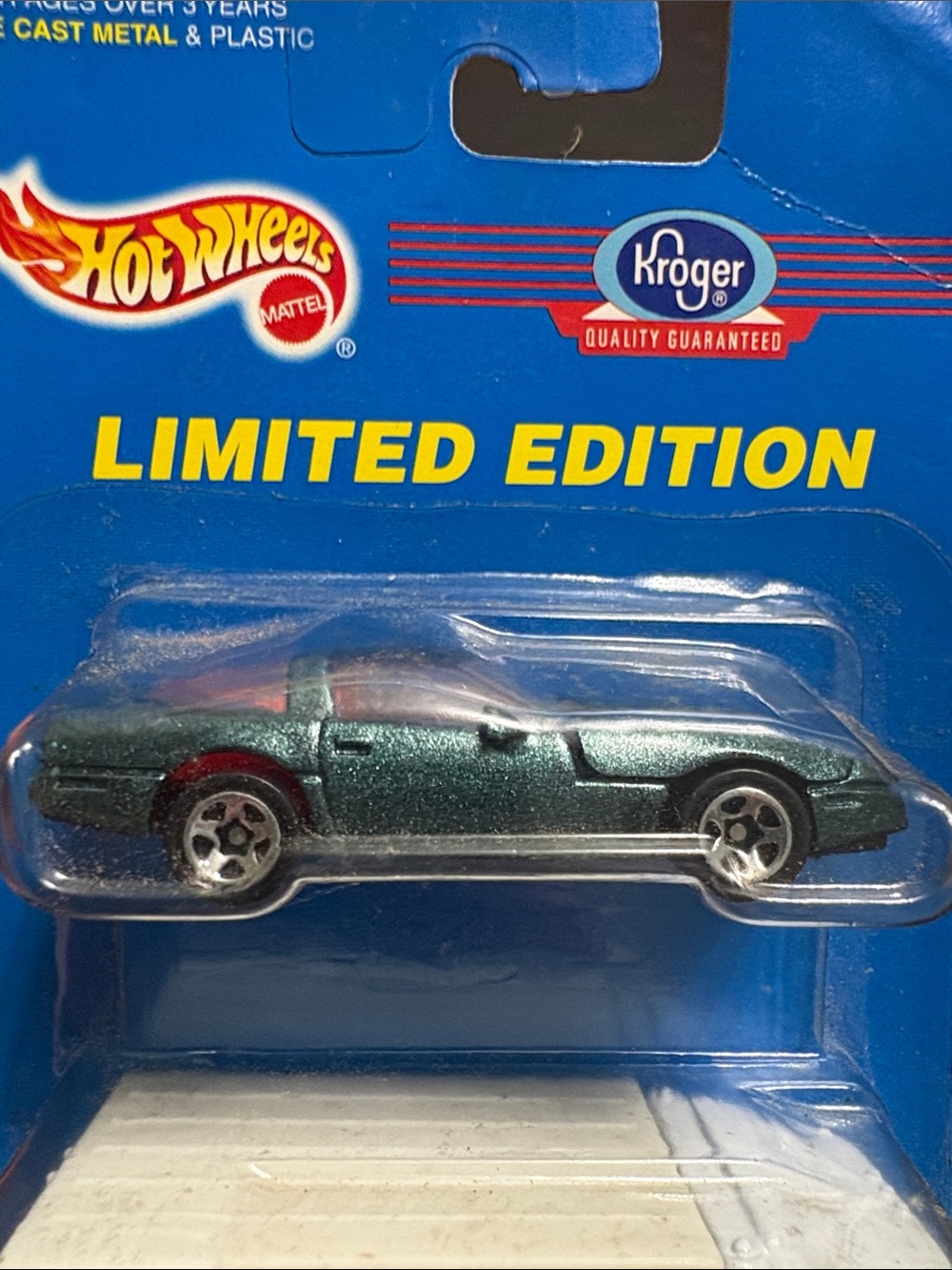 NIP Hot Wheels Limited Edition Green Corvette & White Kroger Truck - Picture 2 of 4